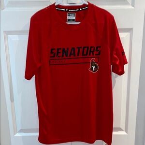 Ottawa  Senators Fanatics Men’s NHL Hockey Team Short Sleeve T-Shirt Size Large
